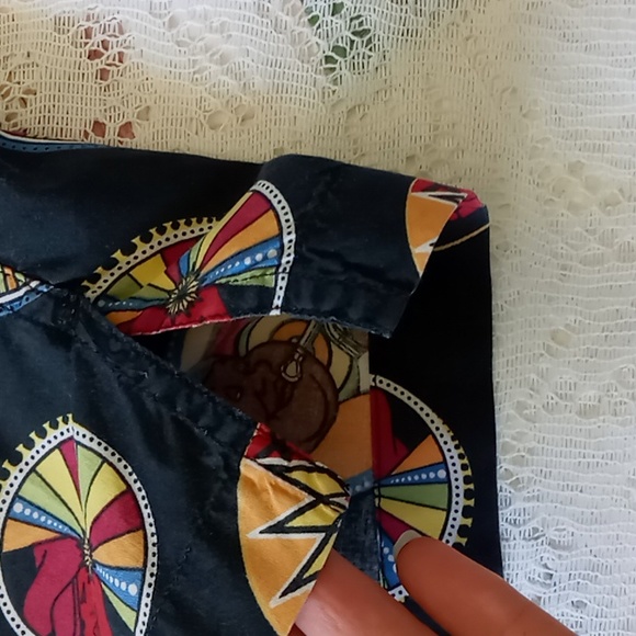 Platinum Fubu Vintage Fat Albert & The Junkyard Gang Short Sleeve Button Down L - Picture 5 of 11